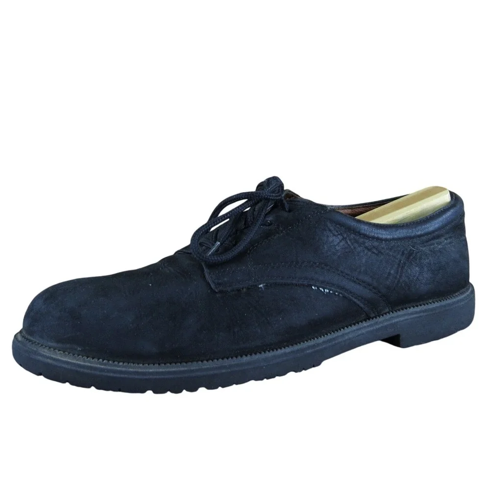 Nunn Bush Men  Derby Oxfords Black Leather Size‎ 11 Medium  Used 2025